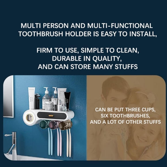 Multi person/ function toothbrush holder NEW - Picture 5 of 9